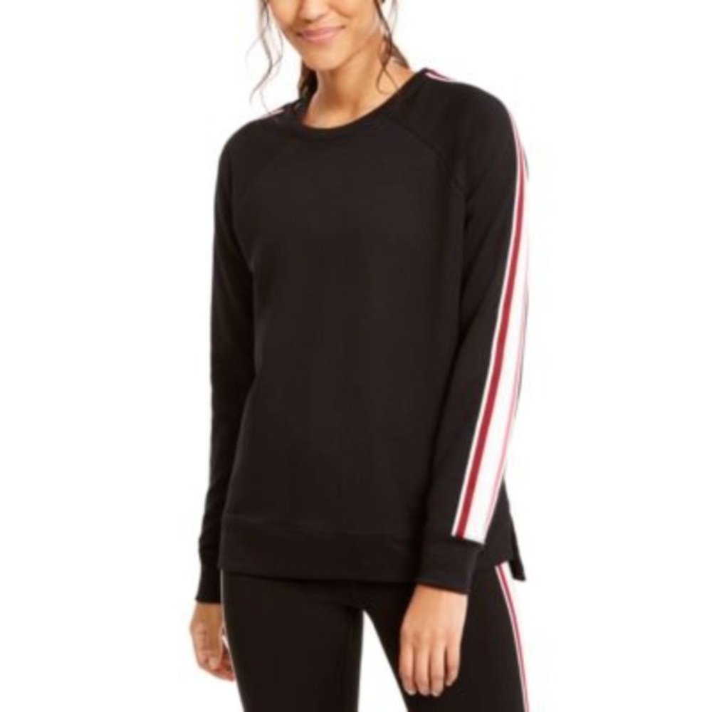 LUREX STRIPE P/O SWEAT SHIRT